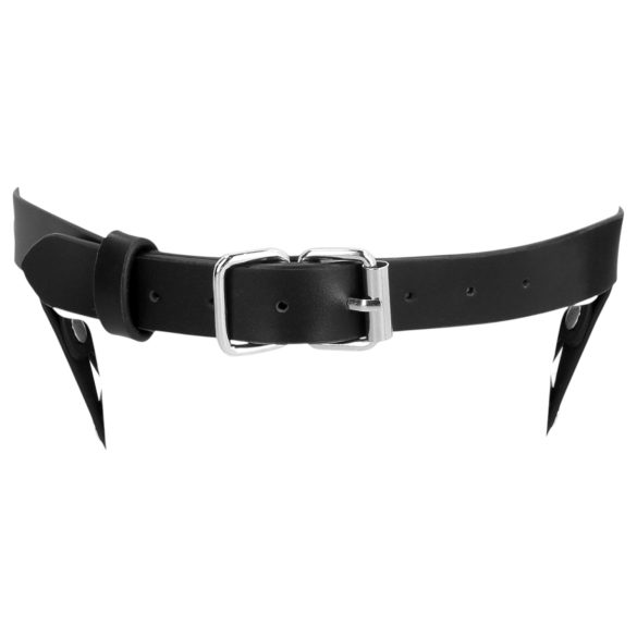 Ouch! - maschera a gabbia in eco-pelle (nera)