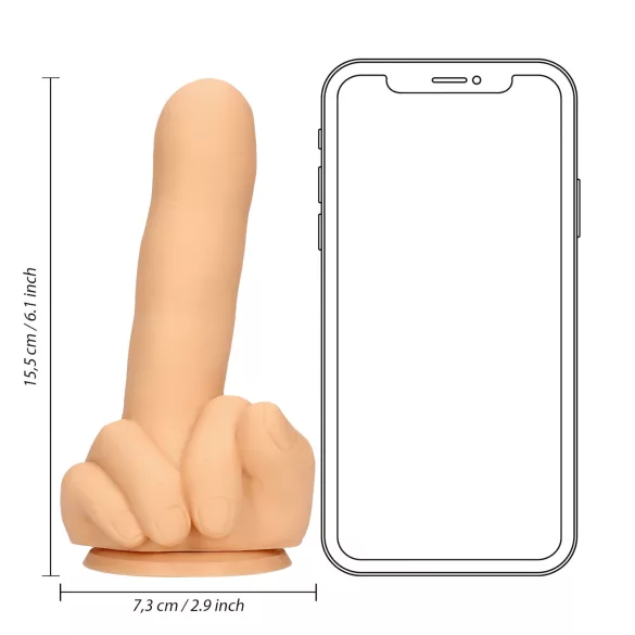 S-Line - dildo per dito medio (color carne)