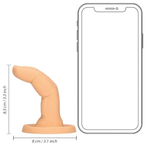 S-Line - dildo doppio uso - realistico - colore naturale