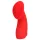 Loveline - vibratore da dito stimolante - silicone rosso
