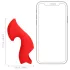 Loveline - vibratore da dito stimolante - silicone rosso