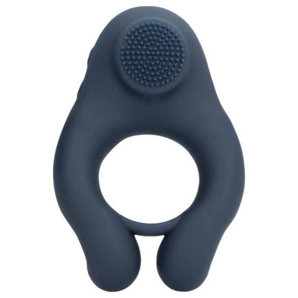Loveline - Anello Vibrante con Stimolatore Clitorideo (Grigio)