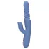Loveline - vibratore riscaldante con spinta - silicone blu
