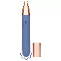   Loveline Travel - vibratore ricaricabile con serbatoio lubrificante - blu