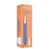 Loveline Travel - vibratore ricaricabile con serbatoio lubrificante - blu