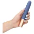 Loveline Travel - vibratore ricaricabile con serbatoio lubrificante - blu