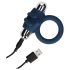 Loveline - anello vibrante con coniglietto (blu)