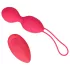 Loveline - palline vaginali vibranti scanalate - silicone rosa