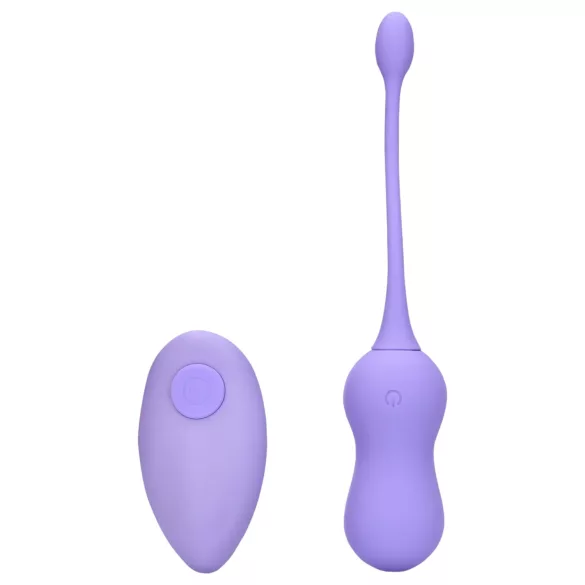 Loveline - palline vaginali vibranti wireless ricaricabili - silicone viola