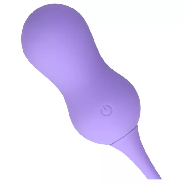 Loveline - palline vaginali vibranti wireless ricaricabili - silicone viola
