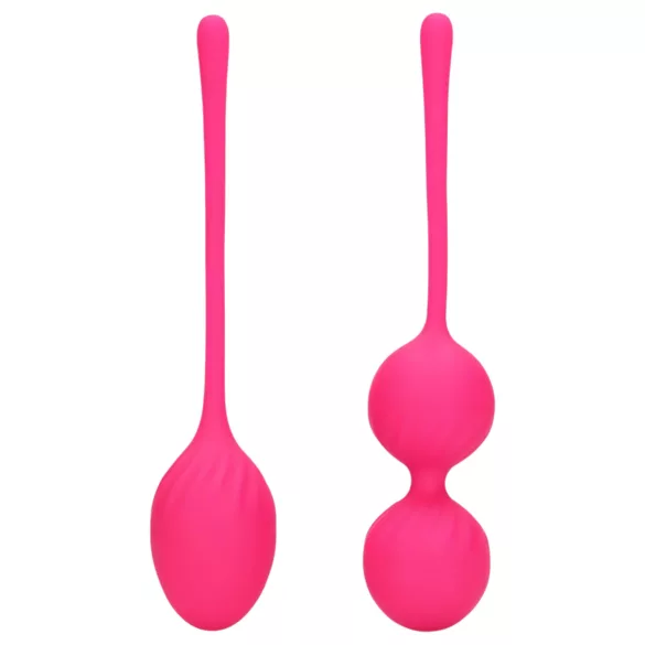 Loveline - set di palline vaginali kegel pesate - 2 pezzi - rosa