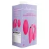 Loveline - vibratore coppia ricaricabile con telecomando - silicone rosa