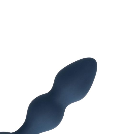 Dildo anale piccolo con anello della collezione Loveline (blu)
