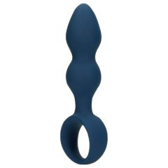Loveline - Dildo anale con anello di presa - medio (blu)