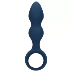 Loveline - plug anale con anello - grande - blu