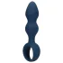 Loveline - plug anale con anello - grande - blu