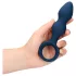 Loveline - plug anale con anello - grande - blu