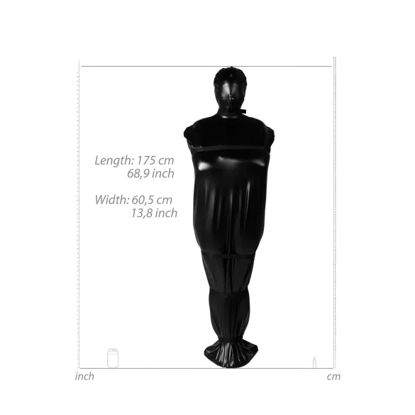 Ahi! Xtreme Body Bag - malinconico (nero)