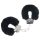 Ouch! - manette in peluche (nero)