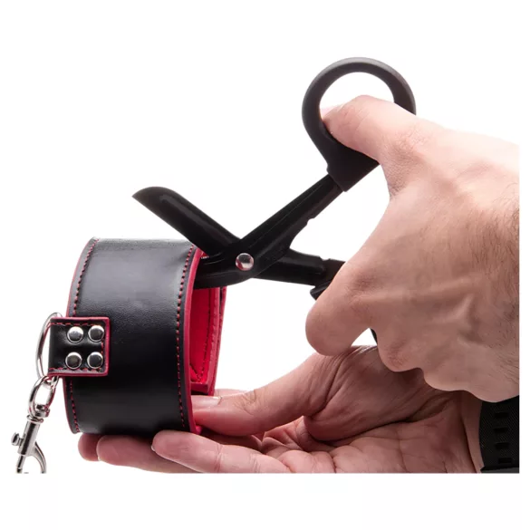 Ouch! - forbici di sicurezza per bondage (nere)