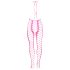 Ouch! - Tuta aperta fluorescente (rosa) - XL-4XL