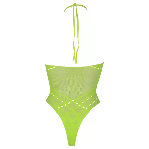 Ouch! - body effetto fluorescente con spalline - neon verde