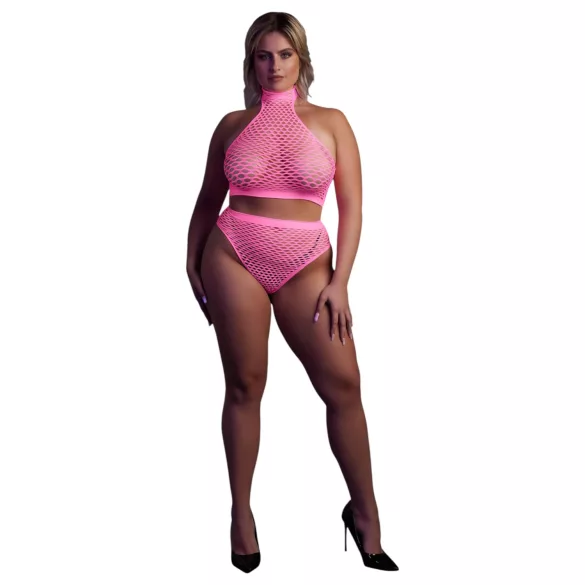 Ouch! - completo intimo fluorescente - rosa