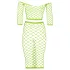 Ouch! - completo gonna e top fosforescenti - neon verde