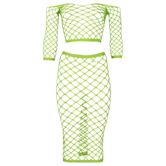 Ouch! - completo gonna e top fosforescenti - neon verde