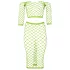 Ouch! - completo gonna e top fosforescenti - neon verde
