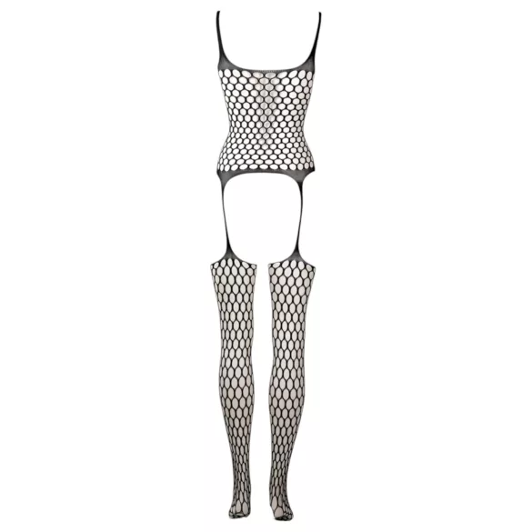 Le Désir - set lingerie rete a pois - nero - taglia S-XL