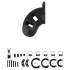 ManCage - Gabbia per pene Model 13 (nera) - 6,5 cm