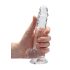 RealRock - dildo realistico trasparente - 17 cm