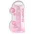 RealRock - dildo realistico trasparente - rosa 19 cm