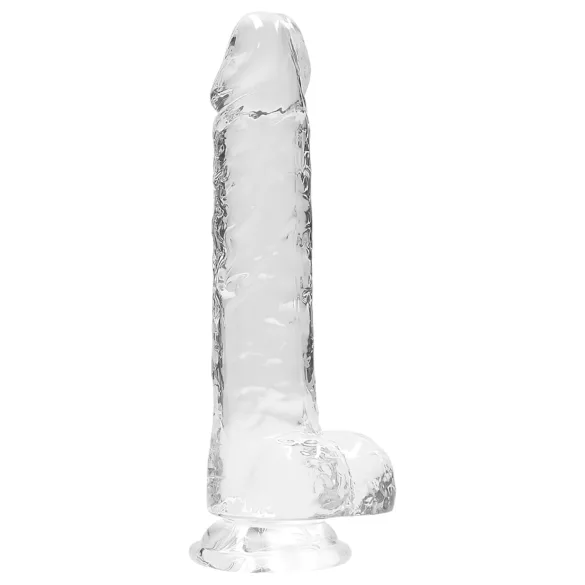 RealRock - dildo realistico trasparente - 19cm
