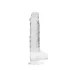 RealRock - dildo realistico trasparente - 19cm