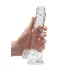 RealRock - dildo realistico trasparente - 19cm