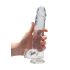 REALROCK - Dildo realistico trasparente - 22cm