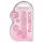 RealRock - dildo realistico trasparente - rosa 15cm