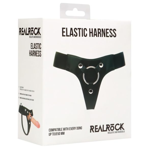 REALROCK Elastico - Slip per Prodotti Indossabili (Nero)