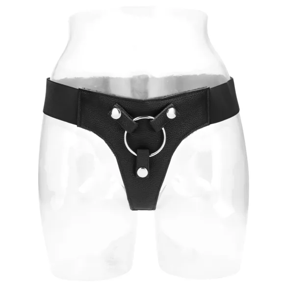RealRock Elastic - slip per strap-on - nero