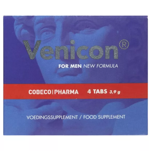Venicon - integratore alimentare per uomini - capsule (4 pezzi)