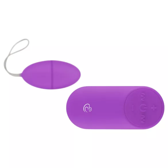 Easytoys - ovetto vibrante 7 modalità telecomando - silicone viola