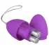 Easytoys - ovetto vibrante 7 modalità telecomando - silicone viola