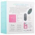 EasyToys - ovetto vibrante indossabile a 7 modalità con telecomando (rosa)
