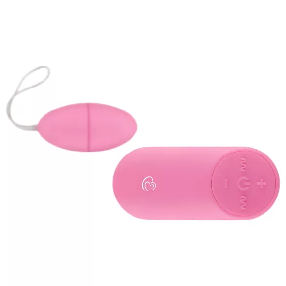 EasyToys - ovetto vibrante indossabile a 7 modalità con telecomando (rosa)
