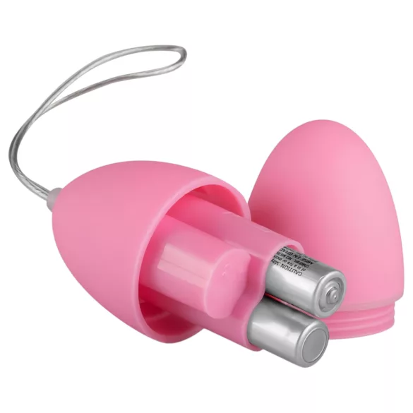 EasyToys - ovetto vibrante indossabile a 7 modalità con telecomando (rosa)