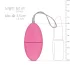 EasyToys - ovetto vibrante indossabile a 7 modalità con telecomando (rosa)