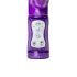 Easytoys - vibratore rabbit rotante con perle e stimolatore clitorideo - viola