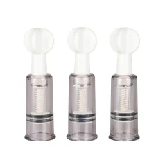 Easytoys - set pompa per capezzoli e vagina - 3 pezzi
